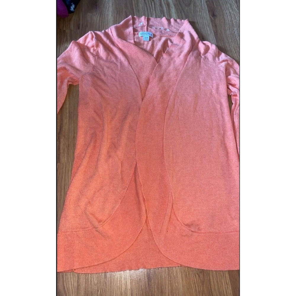 Light orange Merona cardigan